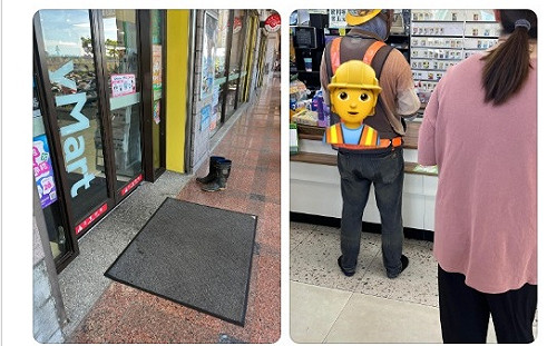 店外泥雨鞋感動3千人 網逆風：不支持 沒有誰是髒的