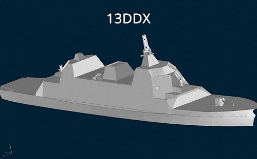 日本啟動「13DDX」高階防空驅逐艦設計 預計2030年代服役