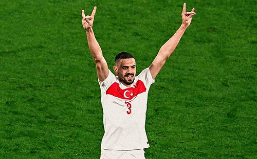 土耳其後衛在歐洲杯賽後比出極右翼「狼禮」手勢 德籲UEFA調查