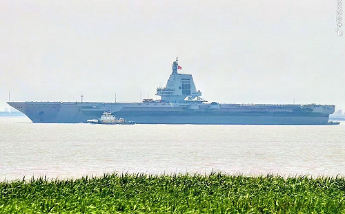 為福建號海試設15點連線？呂禮詩：想像力豐富 曝光可能測試項目無艦載機起降