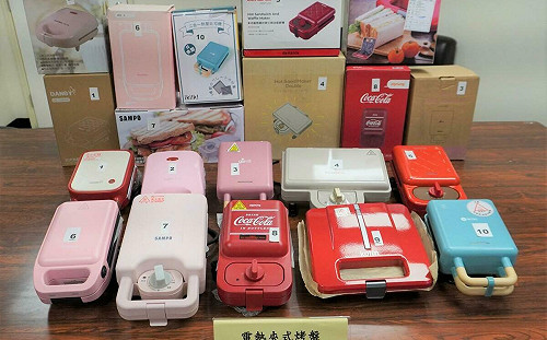 市售熱壓吐司機檢測名單曝光！1件標示不符合 標準局：最高可罰100萬 