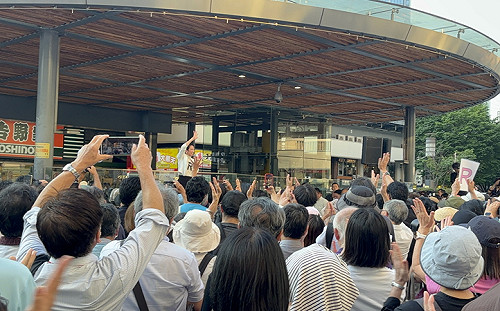 日本東京都知事選舉7日投開票 候選人最後衝刺