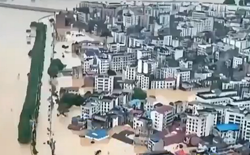 (影) 天災、人禍習近平還在對外大撒幣! 中國老百姓看懂了 洪災捐款反應冷