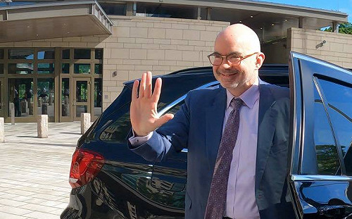 第三次派駐來台！ 谷立言今上任AIT處長 盼台美關係更上層樓 