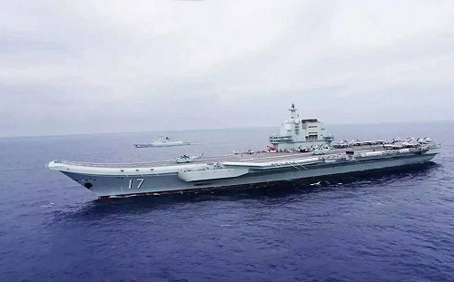 配合山東艦「海空聯訓」共機56次踰越台海中線  22架次進入東南空域 距離鵝鑾鼻33浬