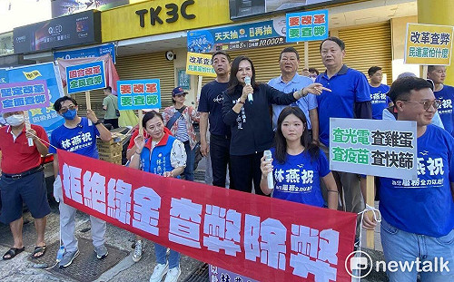 南部七縣市同步街講  謝龍介：支持國會改革就是反對黑金