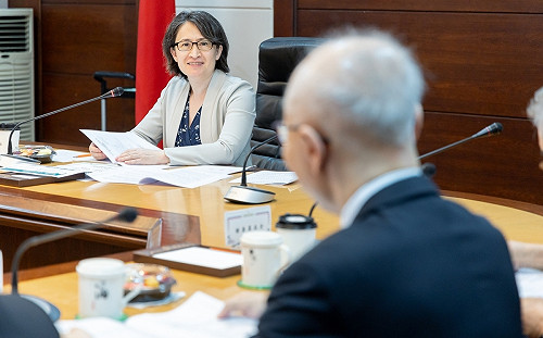 蕭美琴主持大法官審薦會議 盼不負國人期望完成提名