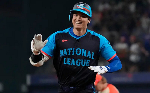 (影)史上第一！大谷達成明星賽勝投、開轟神紀錄