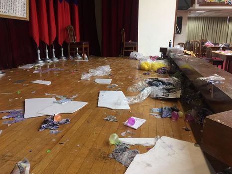 前瞻會場狼藉　徐永明嗆藍：公務毀損用黨產賠