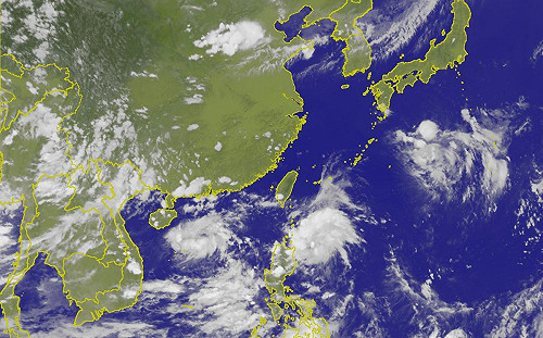 一日生兩颱！6號「庫拉」離台遠無影響