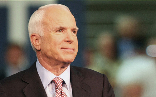 美國聯邦參議員馬侃辭世 外交部指示駐美代表轉達慰問