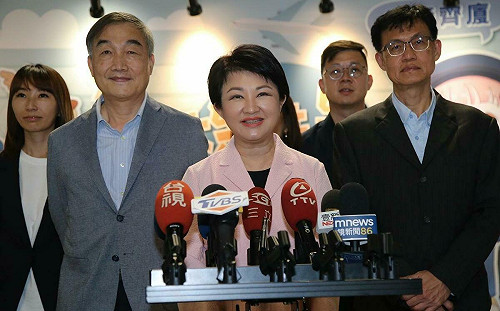 凱米來了卻要飛美國 盧秀燕：必要時改行程提早回台