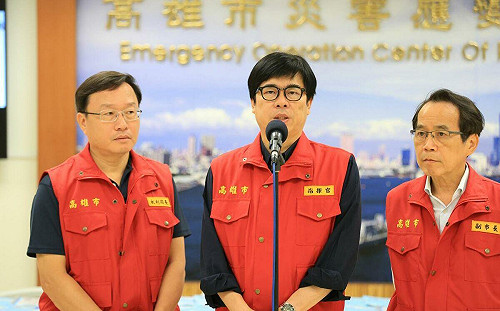 高雄山區預估累積雨量再調升 陳其邁：不排除再停班停課