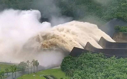 凱米驚人雨勢灌注全台水庫逾20億噸 曾文烏山頭進帳最多