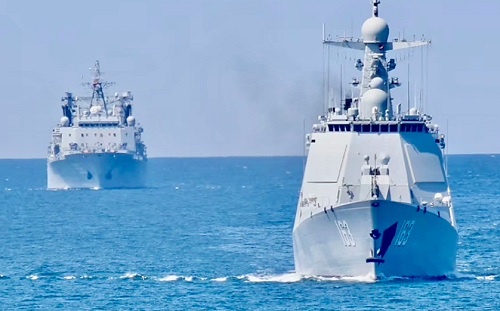 罕見! 中國2軍艦突闖「北約海」 德國、丹麥、瑞典戰艦全程「陪同」