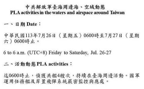 凱米颱風撲福建 今年以來首度24小時內未偵獲共機擾台