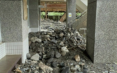 高市桃源國中土石流受創嚴重  中央地方攜手趕開學前復原