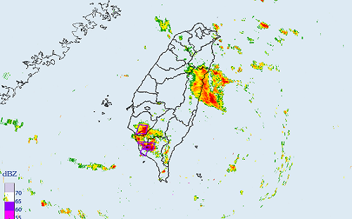 南台灣大雷雨狂轟！水利署：6區列一級淹水警戒
