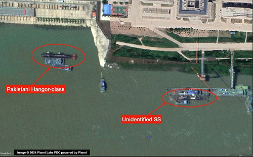 中國新潛艦？衛星照驚見未知新艦型 薩頓：X型尾舵、可能有VLS