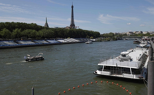 巴黎奧運後  塞納河今夏開放3處供民眾游泳