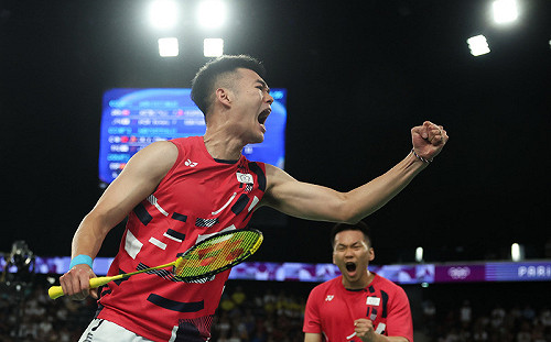 麟洋配晉級奧運羽球8強 王齊麟感謝李洋神Carry