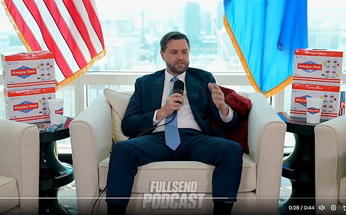 川普搭檔萬斯：副手人選不重要 美國人要選的是總統