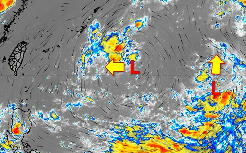 颱風恐生成！氣象專家：台灣東邊有龐大季風環流圈