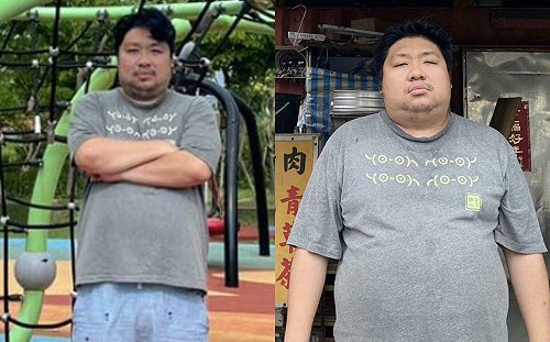 統神健身「暴瘦一大圈」！照片曝光網驚：瘦到像P上去的