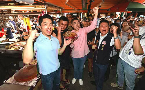 喊設「麟洋路」遭嗆先更名中正路 蔣萬安同台謝國樑避答