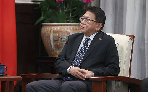 陪同接見日本前首相野田佳彥 潘孟安盼台日合作再升級