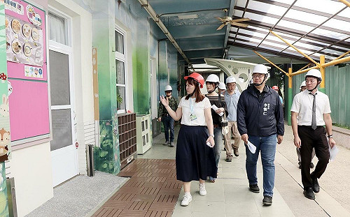 高市府關心校園安全 確保開學前完成校舍補強工程