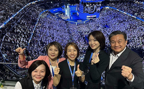 見證賀錦麗正式獲民主黨提名 民進黨5代表赴美觀選成果豐