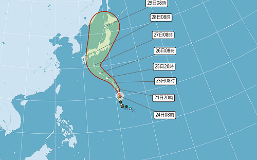 珊珊颱風路徑曝光 專家揭對台影響：恐帶來瞬間大雨