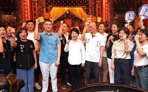 力挺謝國樑！盧秀燕、許淑華、王忠銘、游淑慧合體：媽祖會保佑公平正義