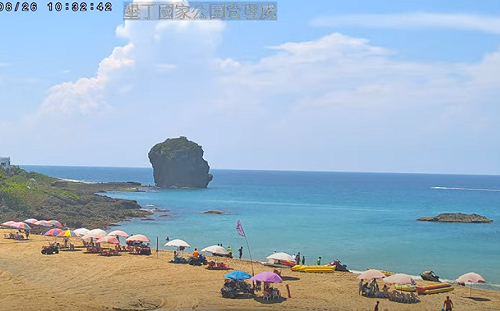 墾管處加強稽查！陽傘亂象仍未改善  最新即時影像畫面曝