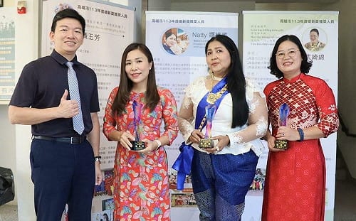 用心與堅持傳承母語 3新住民語文教師獲頒高市第一屆「雄新獎」