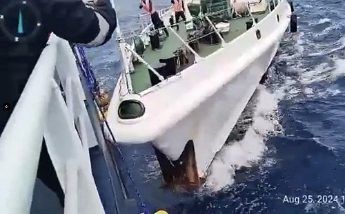 深入南海見證中菲緊張 德媒：中國恐嚇級別加劇