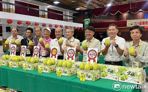 台南市文旦大賽揭曉  下營區王錦秀榮獲文旦王殊榮