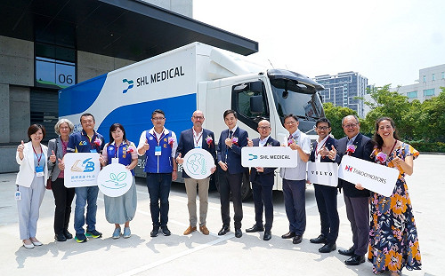 攜手電動卡車業者！瑞健醫療推動「綠色物流」年碳排減少60%