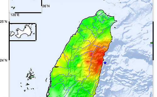 花蓮發生5.5規模地震！仍屬403餘震 氣象署：未來仍可能發生