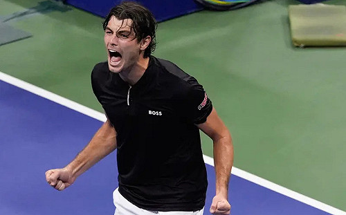 美網／美國內戰！Fritz苦戰5盤擊敗Tiafoe