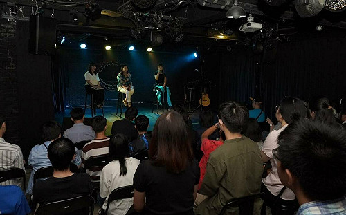 民進黨邀新二代歌手桃子A1J演唱  羅美玲、山田摩衣對談移民心境