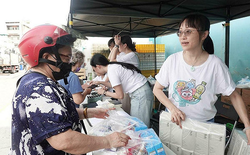 zero zero中秋送暖 攜手彰化市公所環保站傳遞幸福