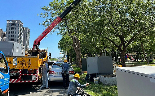 台電高雄、鳳山區處攜手強韌電網 今年比去年同期減少停電近百件