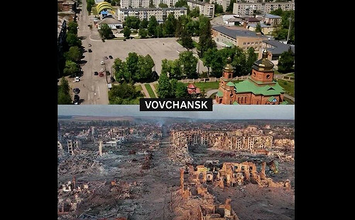 (影) 步步逼近紅軍城 俄軍烏東猛推進! 烏摧毀俄15輛坦克 奪回沃夫昌斯克 