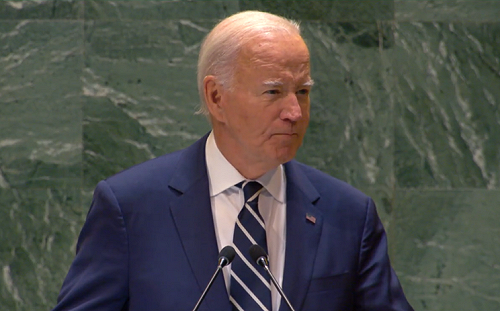 拜登聯大告別演說 重申維持台海和平、挺烏、籲中東停火