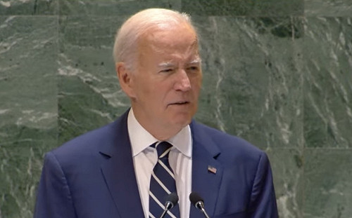 拜登聯大演說強調美國堅定維護台海和平 外交部致謝：持續與理念相近國家合作