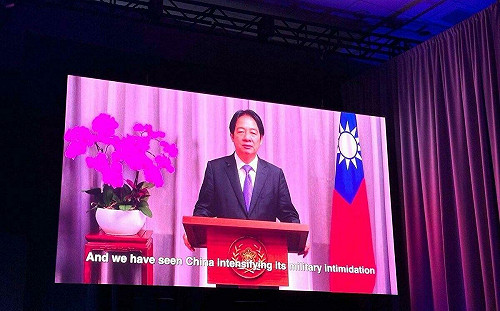 Concordia年度峰會 賴清德預錄演說 籲國際社會支持台灣