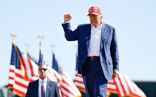 川普將發表勝選演說! 選情大不利 賀錦麗仍寄望藍牆州選票 暫不表態