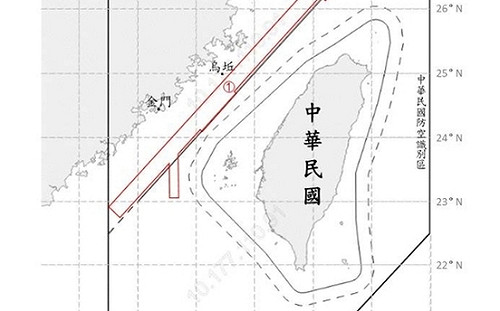15共機.艦擾台 6架次逾越中線國軍嚴密監控應處